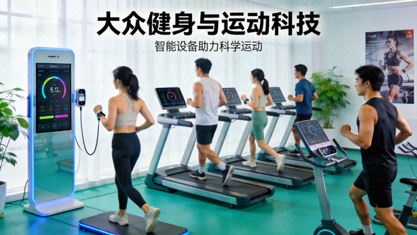 大众科学健身与运动科技指标测量设备