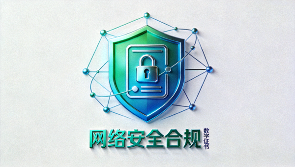 网络安全合规与数据安全防护徽标