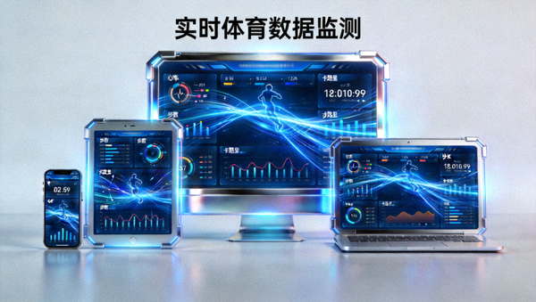多设备跨屏幕自适应显示数字体育仪表盘与数据流