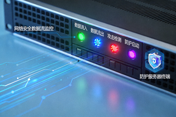 网络安全数据流监控与防护服务器终端指示灯